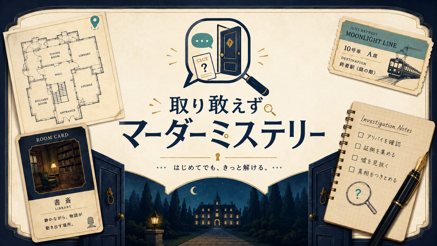 取り敢えずマーダーミステリー