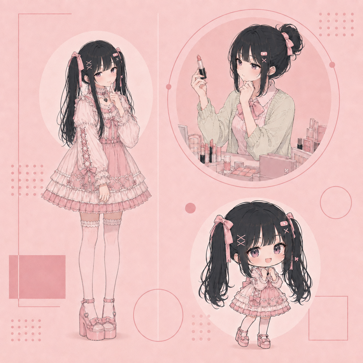 夢咲 苺花 立ち絵1