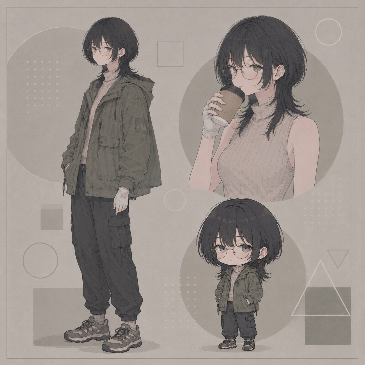 篝屋 阿佳梨 立ち絵1